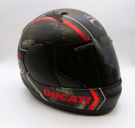 Arai Ducati Signet-Q Full Face Motorcycle Helmet XL 61-62cm Black Red DOT