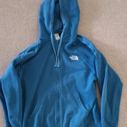 Girls The North Face Jacket Teal/blue Size Medium 