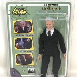 Figures Toy Co 2015 Batman (1966) TV Series 4 Alfred Pennyworth 8" Action Figure