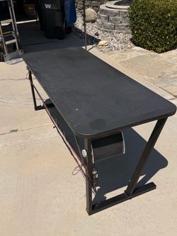 Workbench table, table, electronic station