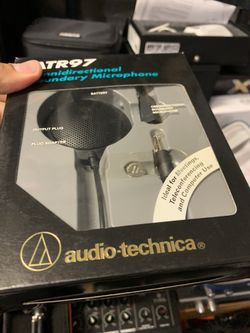Audiotechnica flat microphone