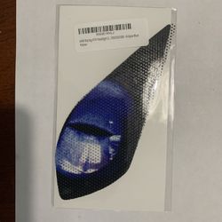 AMR Racing ATV Headlight Eye Graphics Decal Cover Compatible with Yamaha Raptor 700/250/350 - Eclipse Blue