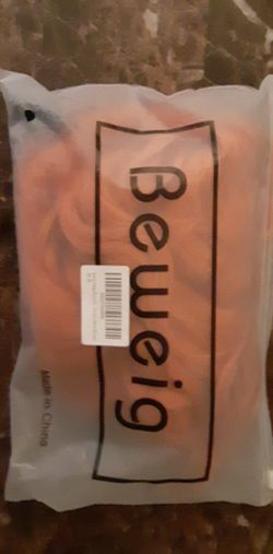 Orange Wig 