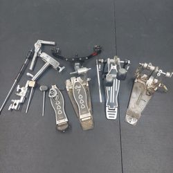 Drum Pedal parts and Drum Misc. **Located In Upland**