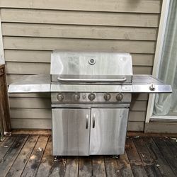 Grill Stainless Steel, Gas Powered