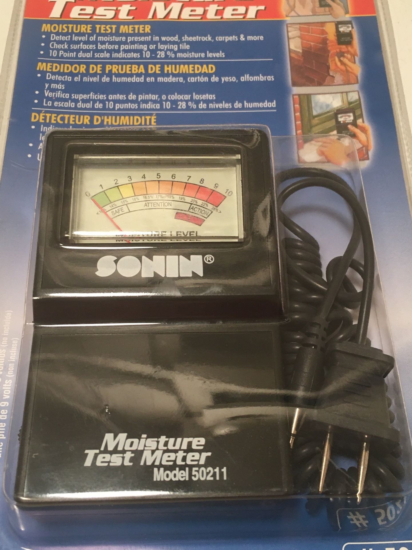 Sonin Moisture Test Meter 50211