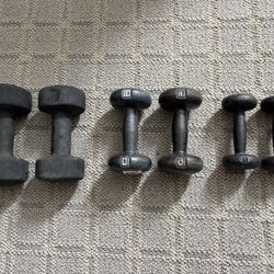 Dumbbells 5,10, 15 Lbs. 