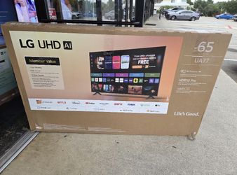 MV 65UA77 65” Lg smart 4k led Uhd tv 