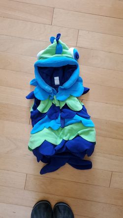 Fish costume 0-6 month Old Navy