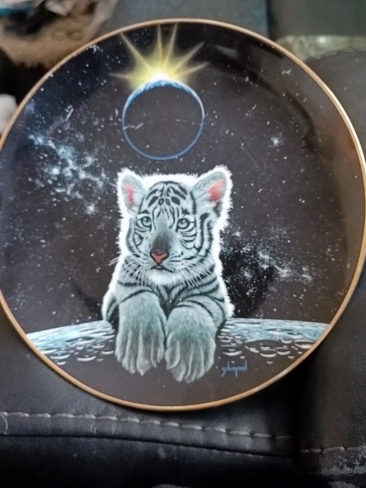 8" Royal Doulton "Promise of a New World" limited edition