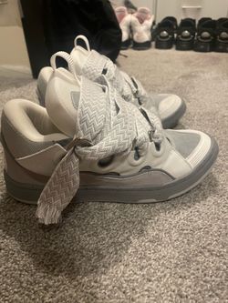Lanvin curb sneakers