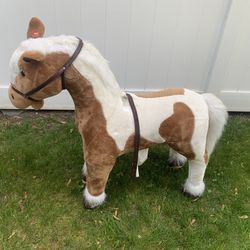 Free To A Good Home Large Plush Horse