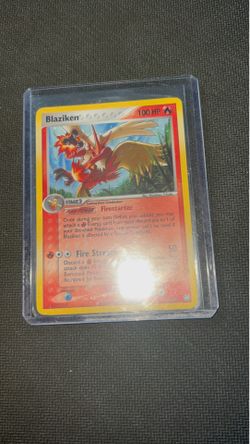 Pokemon Cards Power Keepers Blaziken Holo