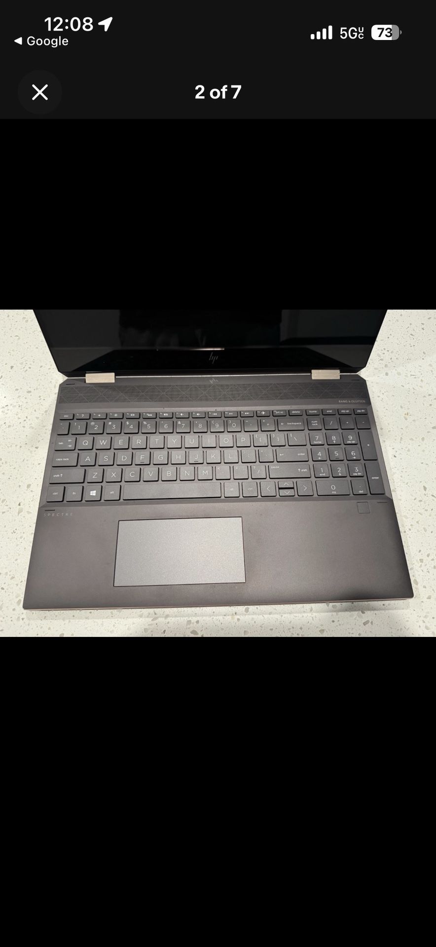 HP Spectre x360 15-eb0xxx, i7-10510U 1.8GHz, 16GB RAM, NVIDIA GeForce MX330