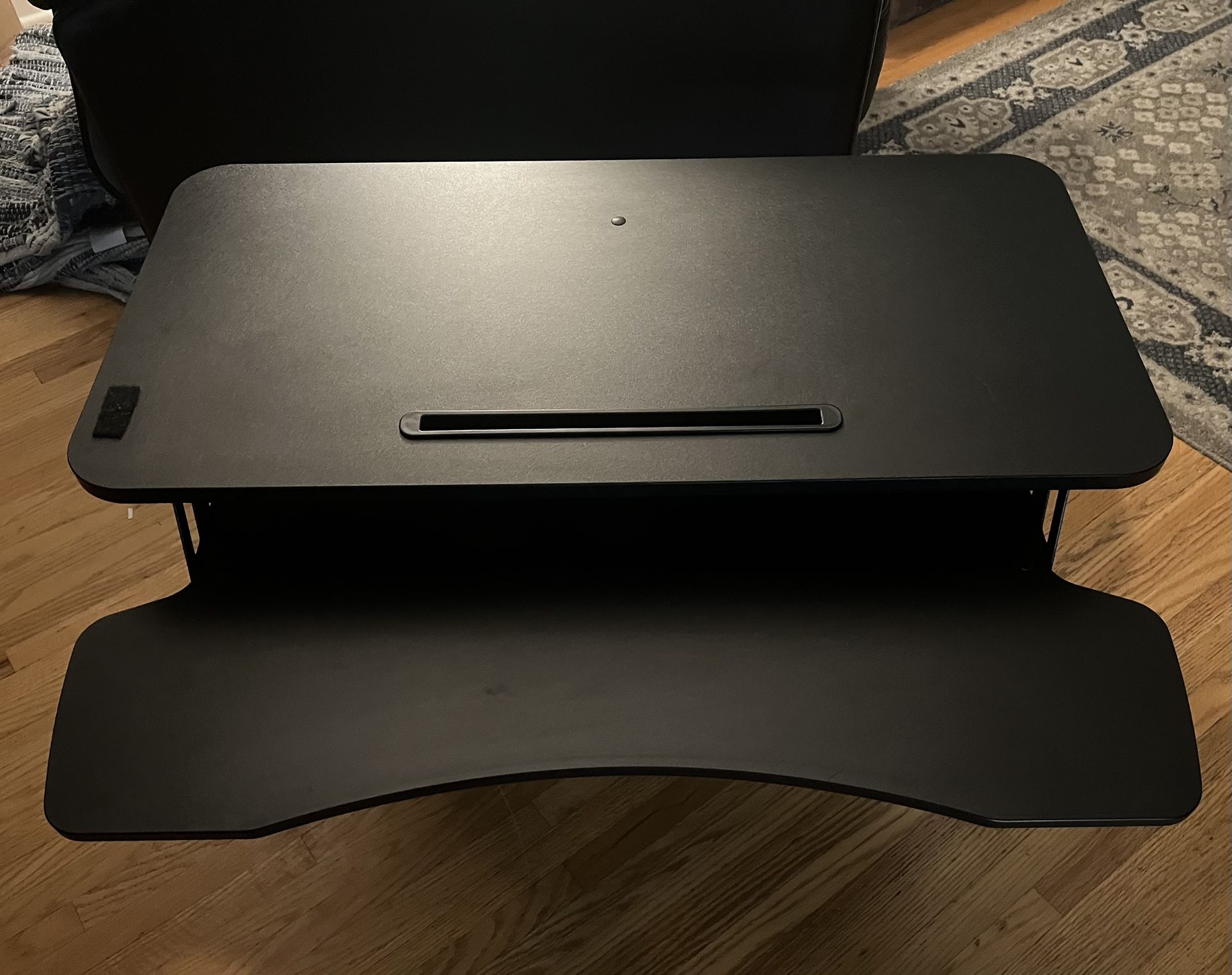 VIVO 32 inch Desk Converter, K Series, Height Adjustable Sit to Stand Riser