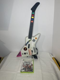 Guitar Hero Xbox 360 X-Plorer Xplorer Wired Controller Red Octane Wired /GAME