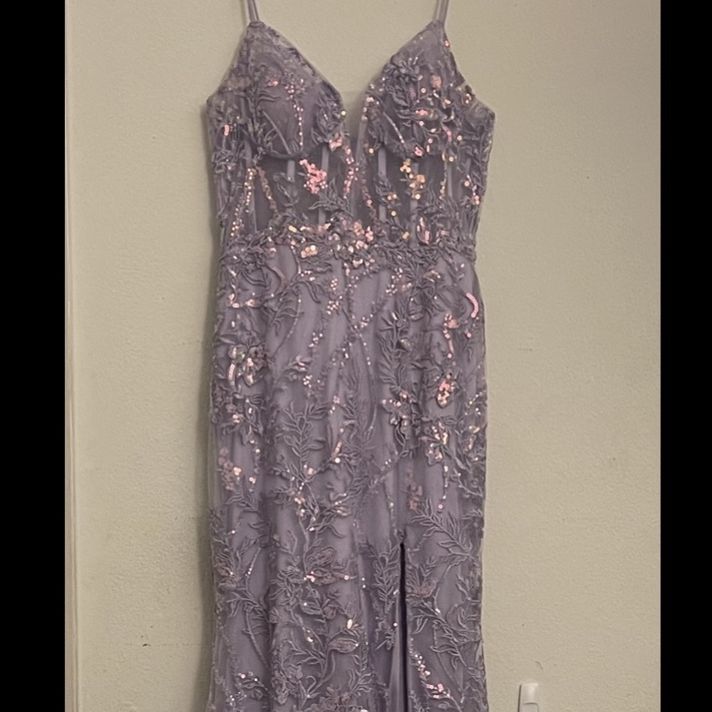 Lavender Prom Dress 