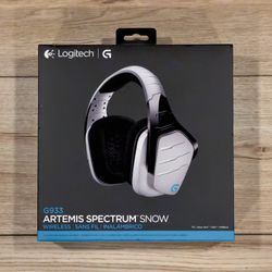 G933 ARTEMIS SPECTRUM Snow Wireless Gaming Headset