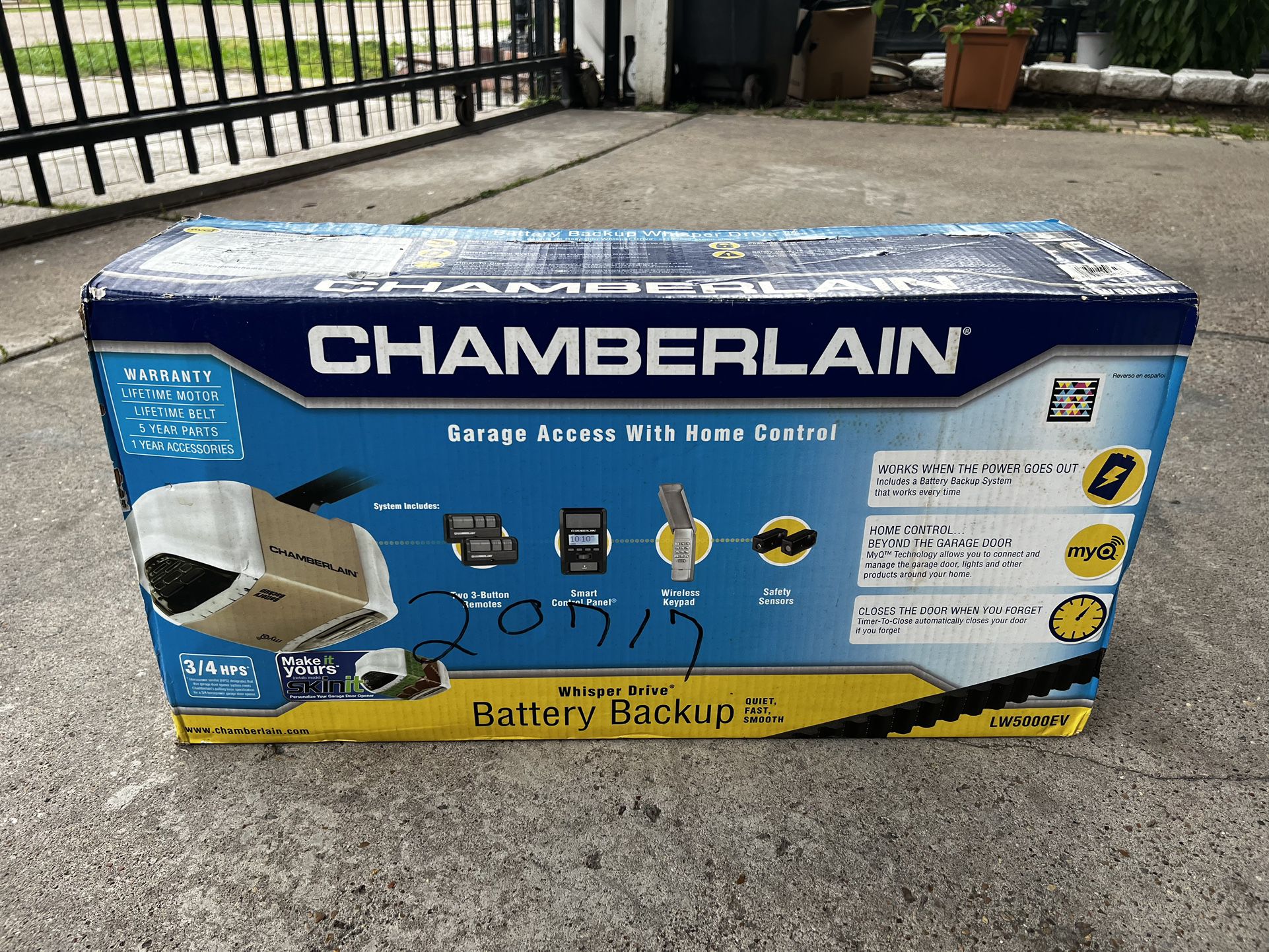 Chamberlain Garage Access With Home Control 