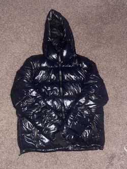 Calvin Klein Black Glossy Puffer Jacket