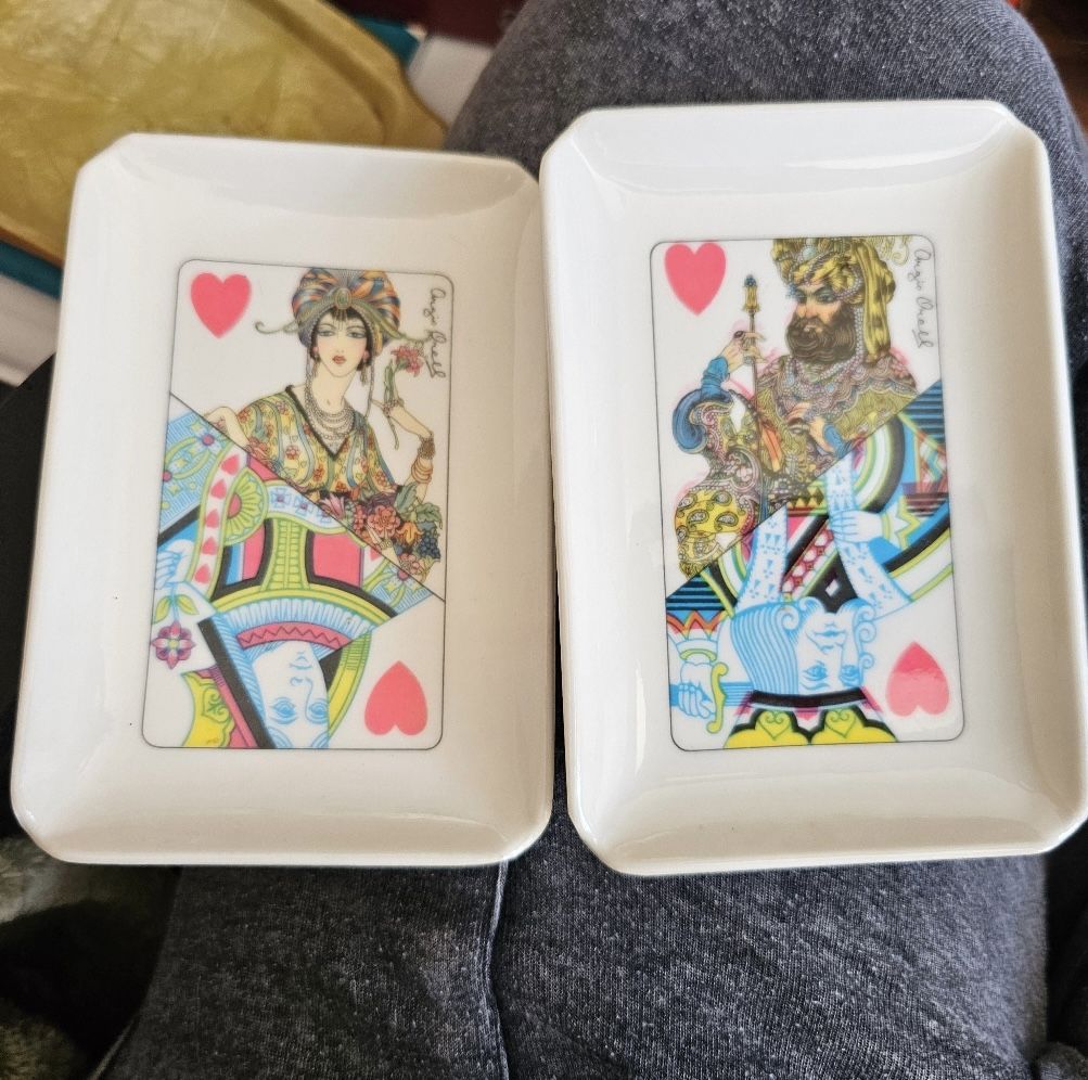 King And Queen Trinket Tray