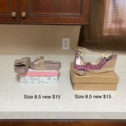 High Heels and Platform Shoes The Size And Price Is In The Photo New And Used , $2 Dollars Discount Each Pair . 