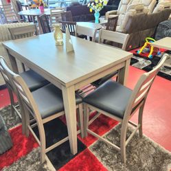 Counter Height Diningroom Furniture Dining Table Sets 