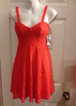 Jessica Simpson coral bustier