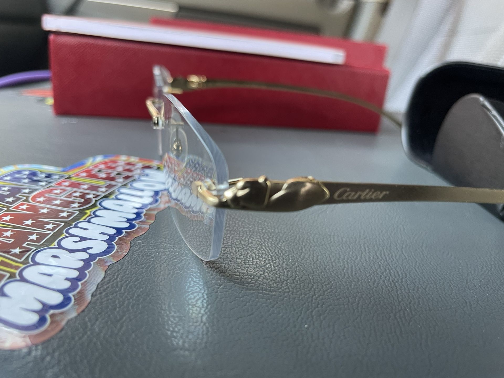 Cartier Glasses Puma ($850)