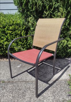 Outdoor Metal Framed Chair