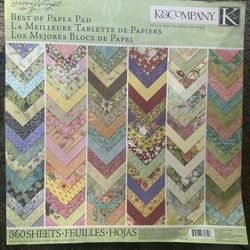 12x12 Scrapbook Paper Pad 