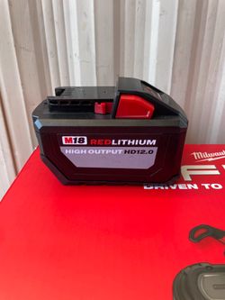 Milwaukee battery m18 high output 12.0