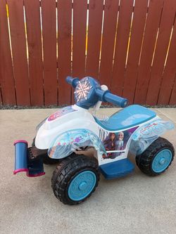 Disney Frozen electric toddler motorcycle
