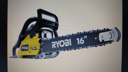 16" 37cc 2-Cycle Gas Chainsaw with Heavy Duty Case (Used)