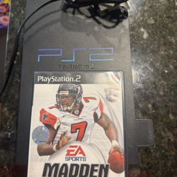 Ps2 GANE SYSTEM 2004 NFL MADDEN HAME INCLUDED 