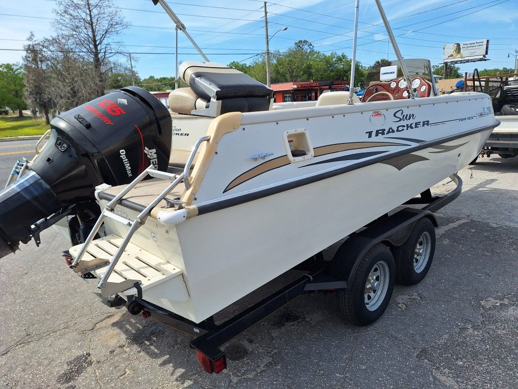 2004 Sun Tracker Fishin Deck 21 ft.