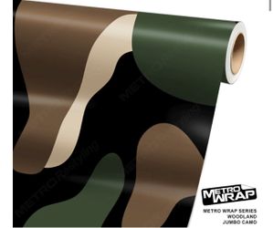 Matte Jumbo Camo Wrap