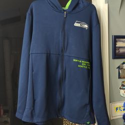 Men's Seattle Seahawks Hoodie/Jacket  Size L