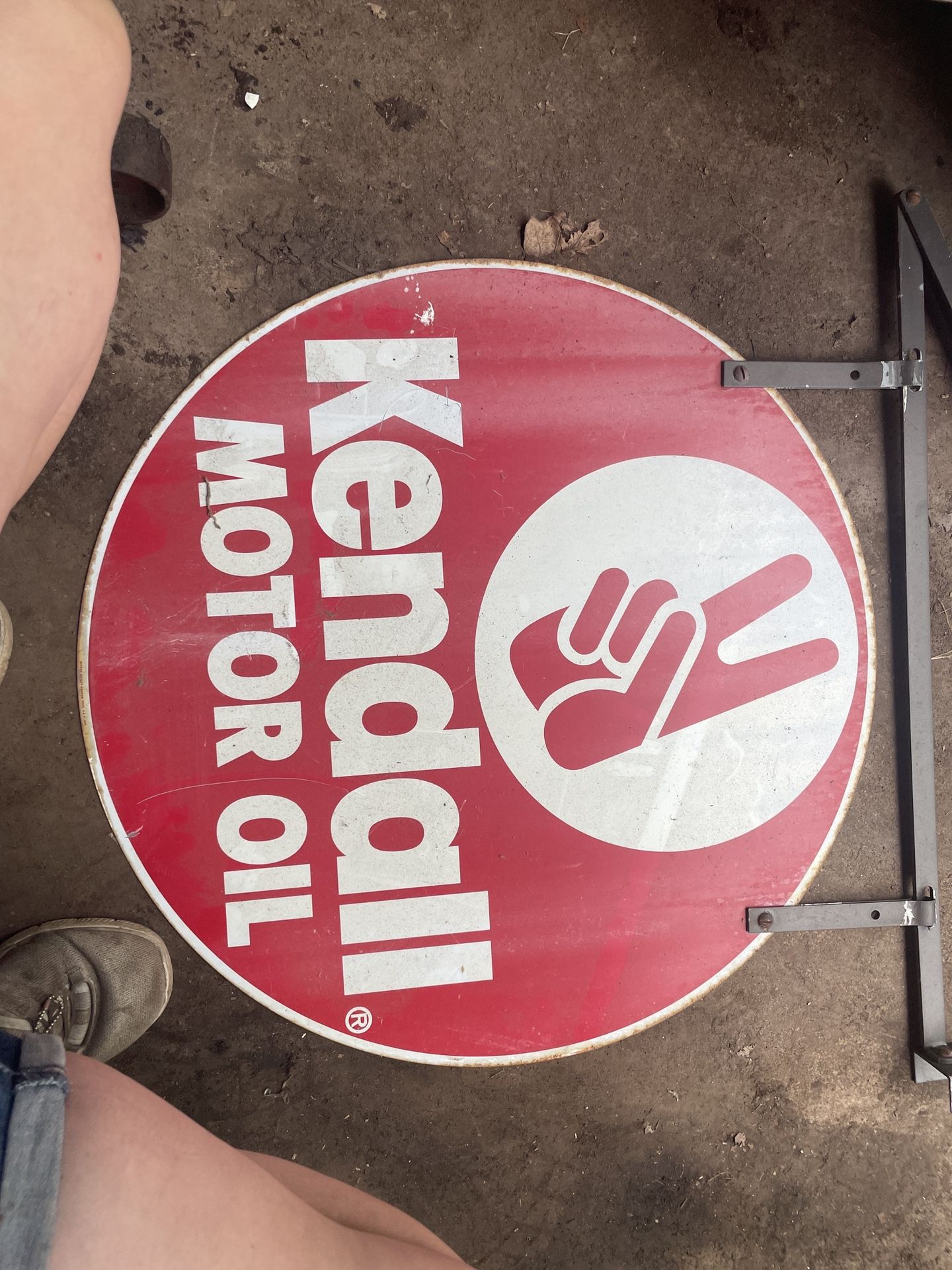 Kendall Double Sided Sign With Bracket