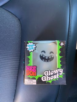 Nee Doh Glowy Ghost Stress Ball Toy