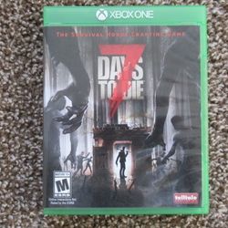 Xbox One 7 Days to Die to Die 