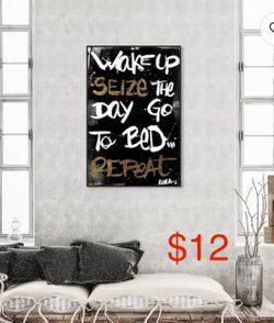 Oliver Gal "Seize the Day v4" Canvas Art, 30" x 45" 