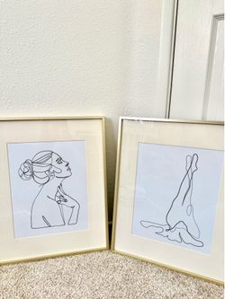 Feminine Line Art Prints