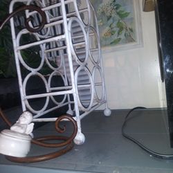 Iron Wine Rack $6