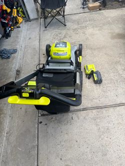 Self propelled 21 lawn mower Ryboy 40v