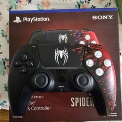 Used Spiderman PS5 controller