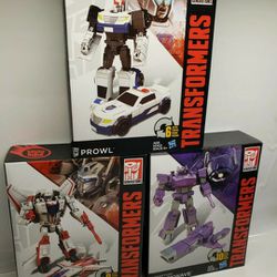Transformers Generations Hasbro Action Figure Lot of 3