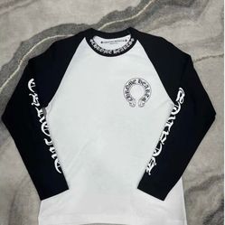 Chrome Hearts Baseball Tee Long Sleeve (willing to negotiate a price)