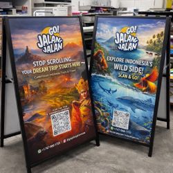 A-Frame Signs Sandwich Board Sidewalk Sign 