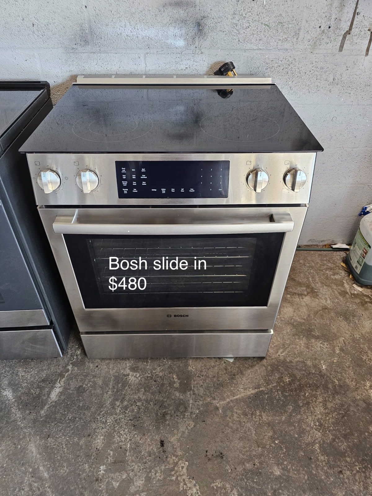 Bosch Slide In Stove Range